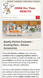 Mobile Screenshot of cookforyourhealth.com